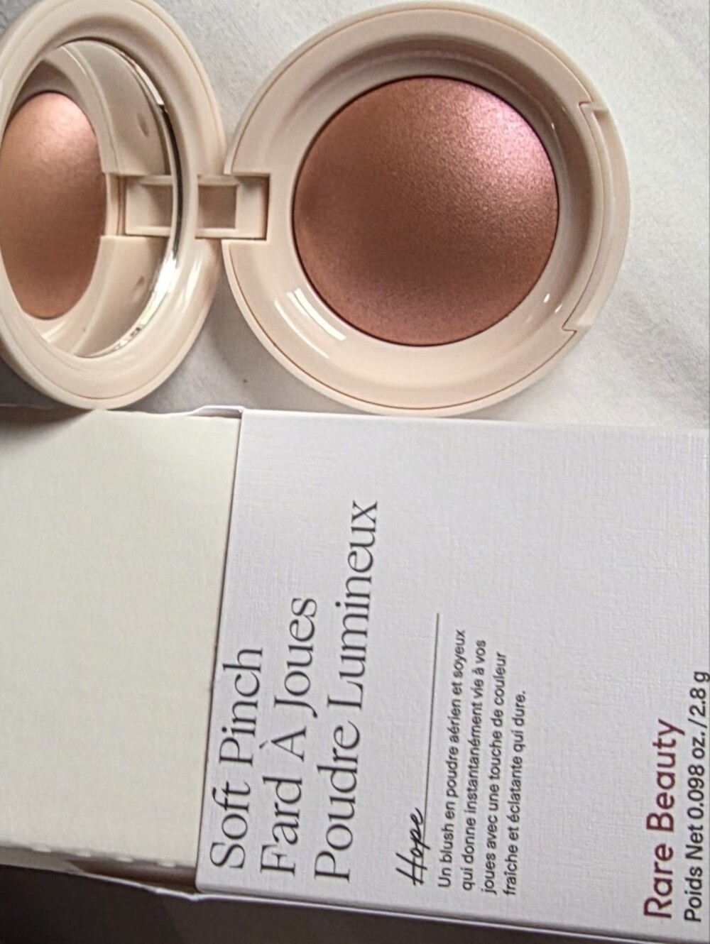 Rare Beauty Soft Pinch Luminous Blush — Peachy Copper Pink
